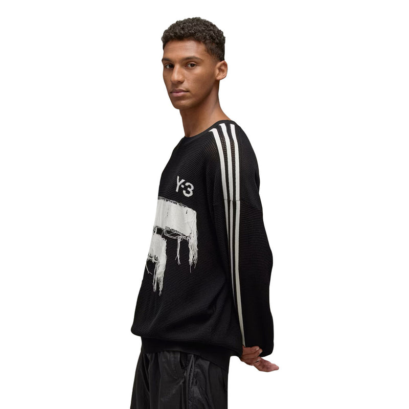 adidas - Unisex adidas x Y-3 Graphic Knit Crew Sweater (JN4873)