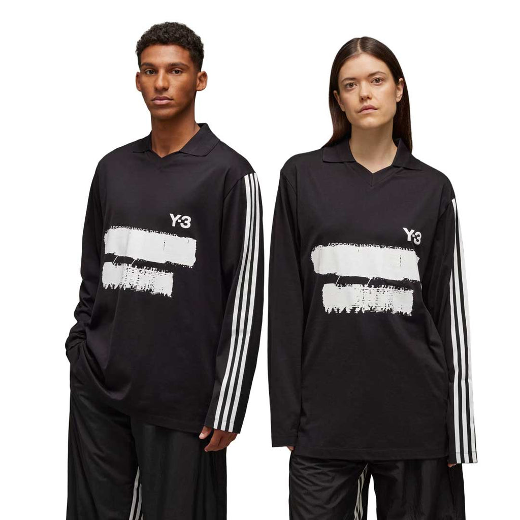adidas - Unisex adidas x Y-3 Graphic Logo Long Sleeve T-Shirt (JN4876)