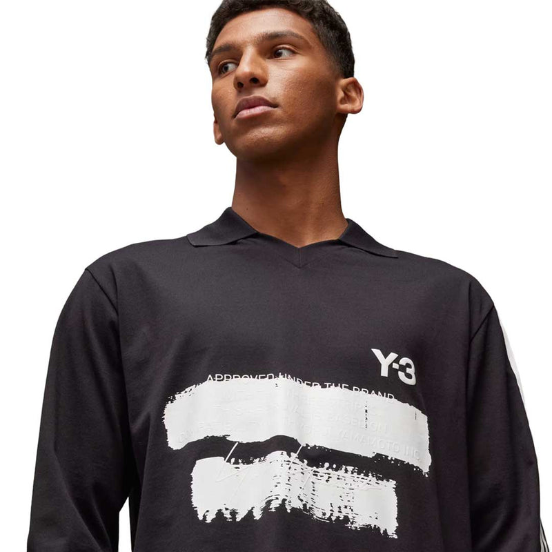 adidas - Unisex adidas x Y-3 Graphic Logo Long Sleeve T-Shirt (JN4876)