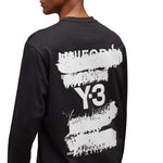 adidas - Unisex adidas x Y-3 Graphic Long Sleeve T-Shirt (JN4880)