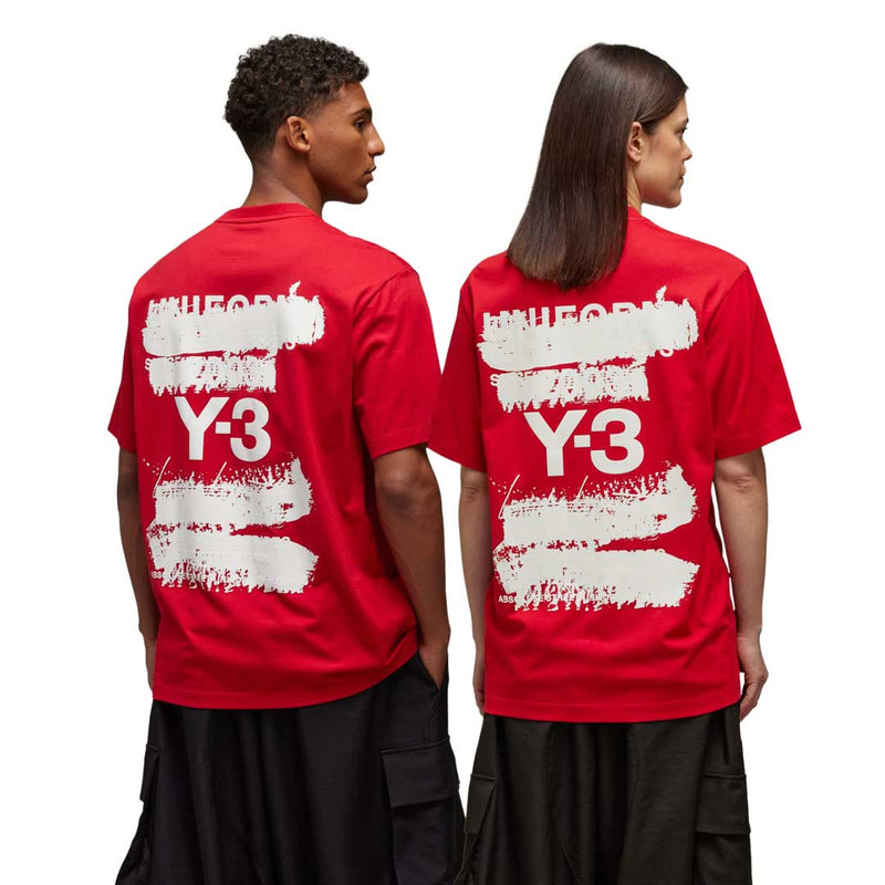 adidas - Unisex adidas x Y-3 Graphic Short Sleeve T-Shirt (JN3751)