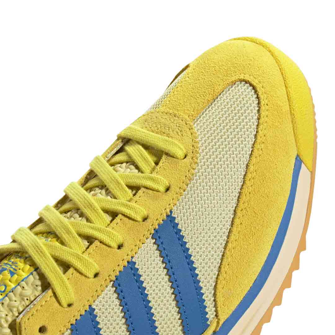 adidas originals アディダス スニーカー SL 72 RS JH5101 YELLOW BLUE シューズ エスエル72 イエロー ブルー メンズ レディース adidas - Unisex SL 72 RS Shoes (JH5101) – SVP Sports