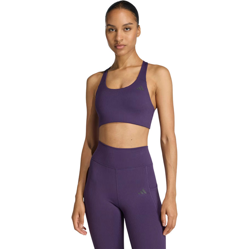 adidas - Women's PrimeLiftImpact Rib Medium Support Training Bra (JW2671)