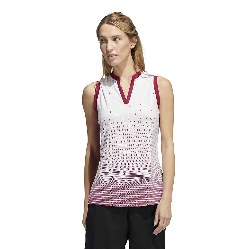 adidas - Women's Sport Performance Gradient Sleeveless Polo (HA3385)