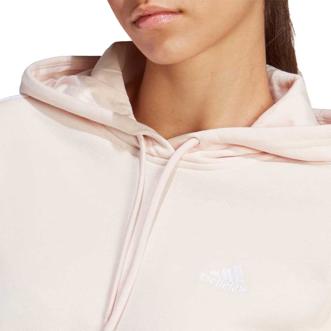 adidas - Women's Essentials 3-Stripes French Terry Crop adidas - Women's Essentials 3-Stripes French Terry Crop