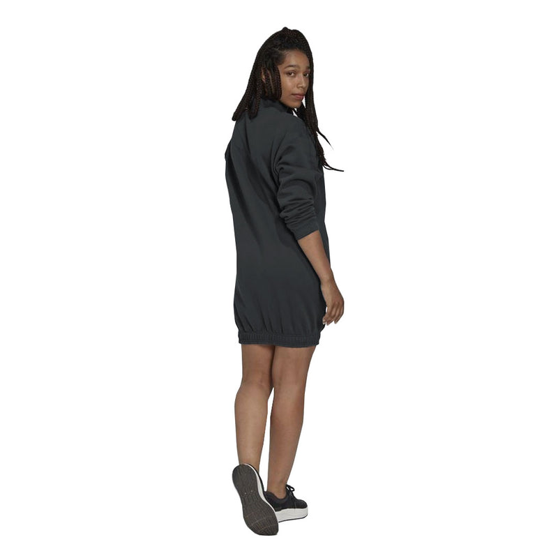 adidas - Women's 1/2 Zip Long Sleeve Dress (HG4373)