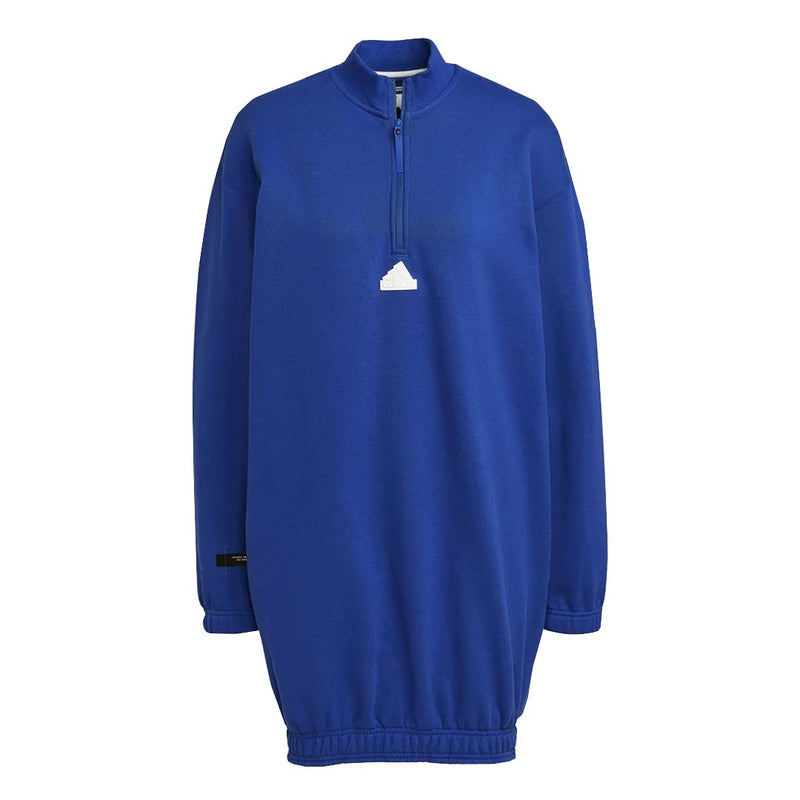 adidas - Women's 1/2 Zip Long Sleeve Dress (HM2894)