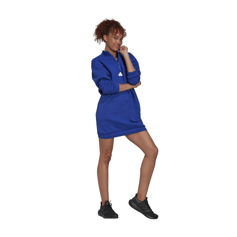 adidas - Women's 1/2 Zip Long Sleeve Dress (HM2894)