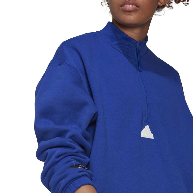 adidas - Women's 1/2 Zip Long Sleeve Dress (HM2894)