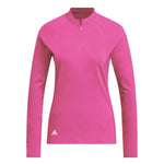 adidas - Women's 1/4 Zip Long Sleeve Polo (HY3972)