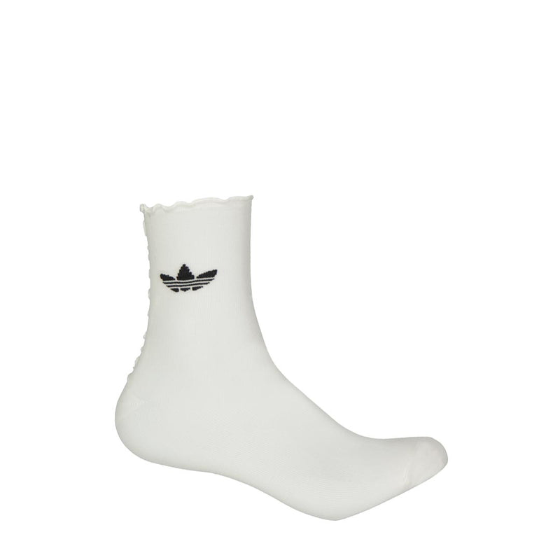 adidas - Women's 2 Pack Ruffle Crew Socks (JD5623)
