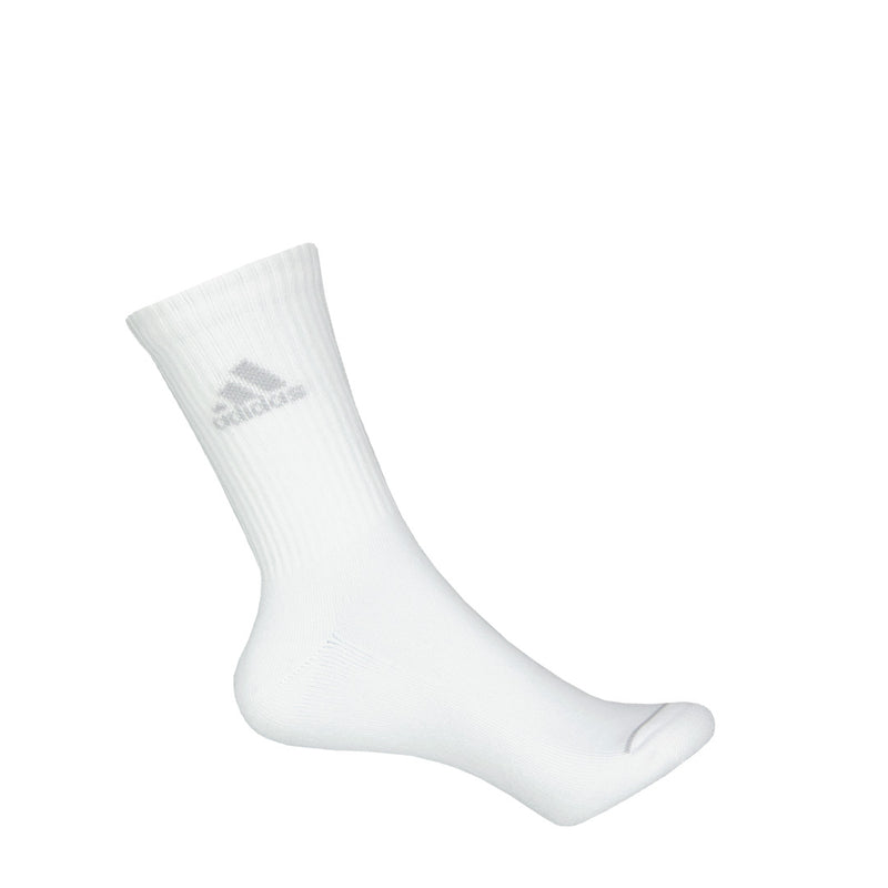 adidas - Women's 3 Pack Cushioned 3-Stripes Crew Socks (GC3270)