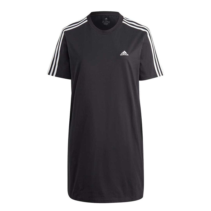 adidas - Women's 3-Stripes BF T-Shirt Dress (Plus Size) (IB8747)