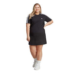 adidas - Women's 3-Stripes BF T-Shirt Dress (Plus Size) (IB8747)
