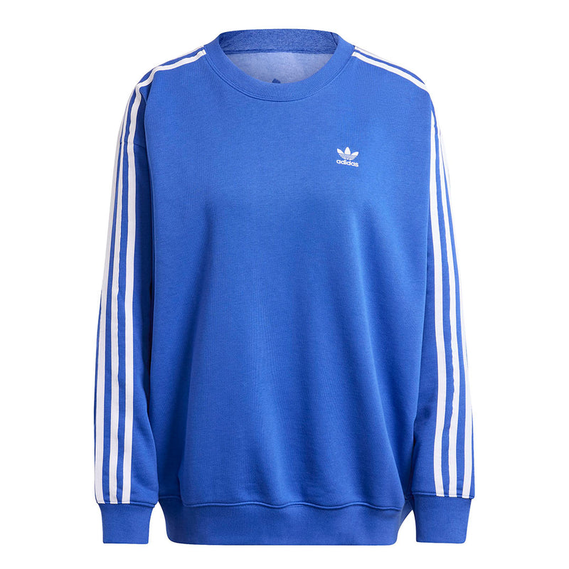 adidas - Women's 3-Stripes Oversized Crew Sweatshirt (IN8489)
