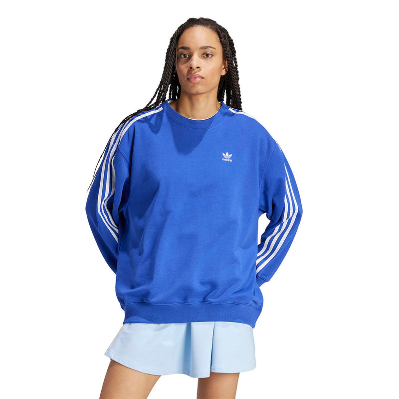 adidas - Women's 3-Stripes Oversized Crew Sweatshirt (IN8489)