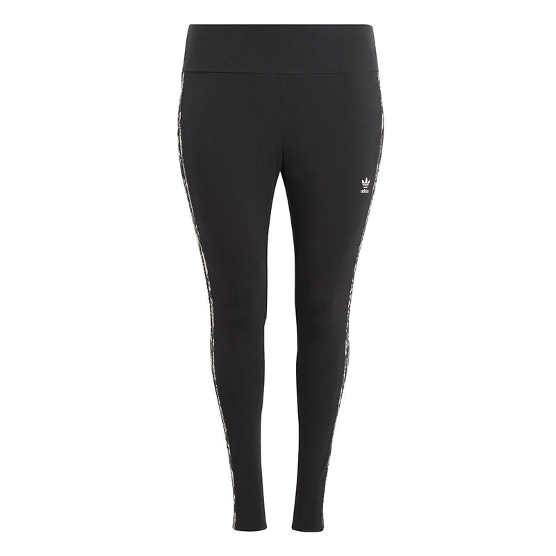 adidas - Women's 3-Stripes Print Leggings (Plus Size) (IB8795)