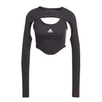 adidas - Women's 3-Stripes Ribbed Long Sleeve Top (IB4752)