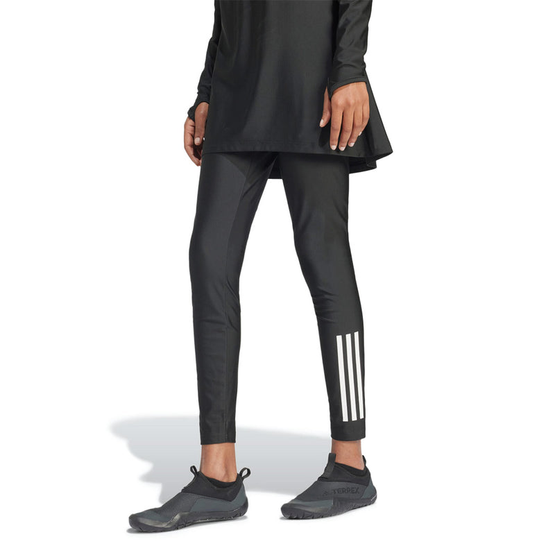 adidas - Women's 3-Stripes Swim Leggings (IL7271)