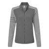 adidas - Women's 3-Stripes Wind Resistant Full Zip Jacket (H50989)