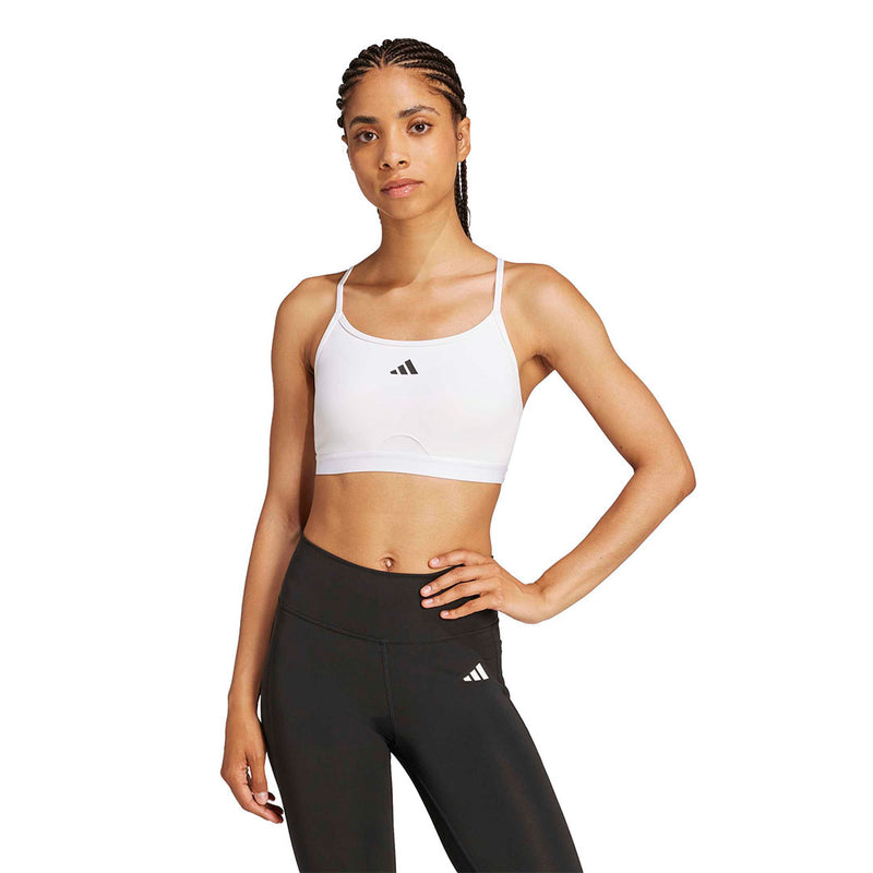 adidas - Women's AEROREACT Training 3-Stripes Bra (JG1403)