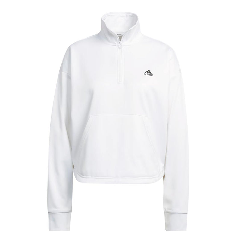 adidas - Women's AEROREADY 1/4 Zip Track Jacket (HI3377)