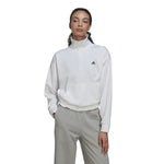 adidas - Women's AEROREADY 1/4 Zip Track Jacket (HI3377)