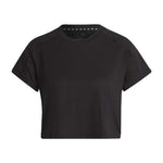 adidas - Women's AEROREADY Train Essentials 3 Bar Cropped T-Shirt (HR7789)