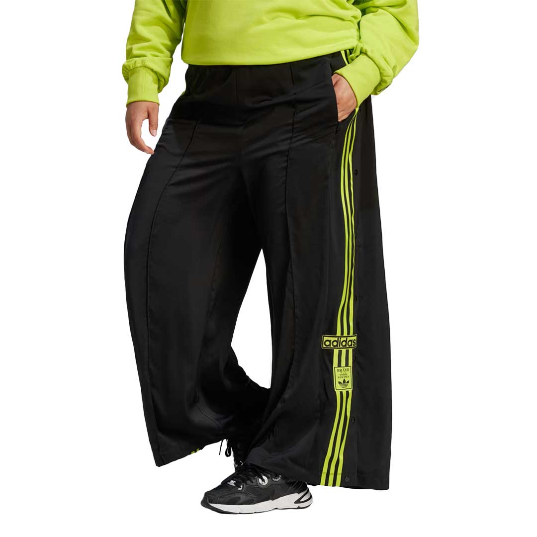 adidas - Women's Adibreak Satin Wide Leg Pant (Plus Size) (IJ7437