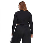 adidas - Women's Adicolor Classics Long Sleeve T-Shirt (Plus Size) (HD4586)