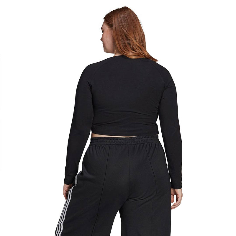 adidas - Women's Adicolor Classics Long Sleeve T-Shirt (Plus Size) (HD4586)