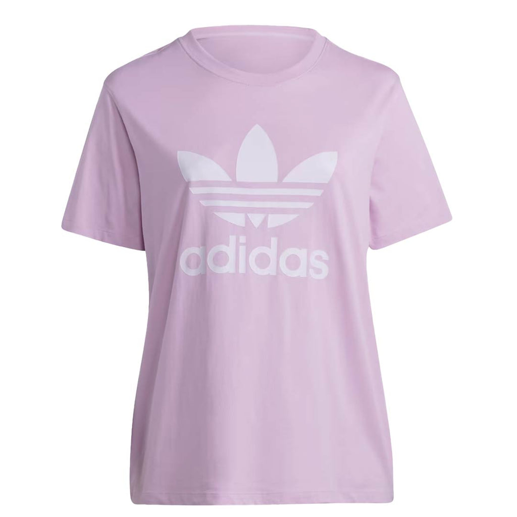 adidas Women s Adicolor Classics Trefoil T Shirt Plus Size IK4044