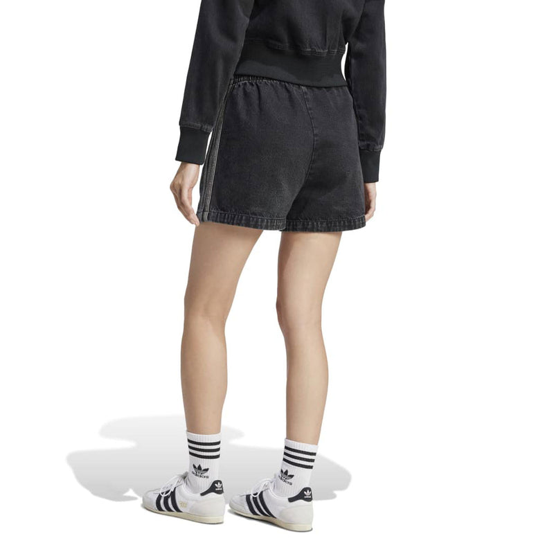 adidas - Women's Adicolor Denim Firebird Shorts (JD3107)