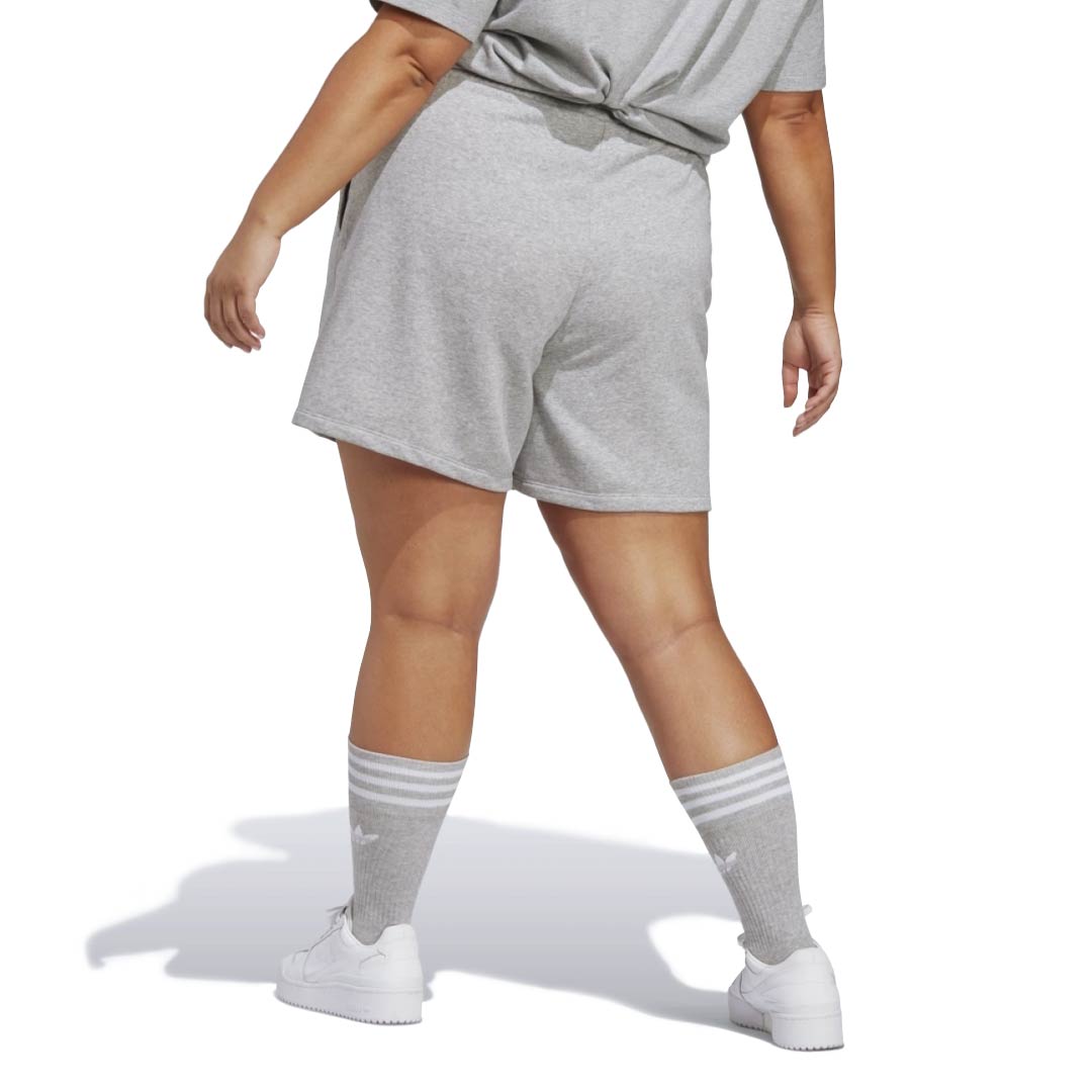 adidas Women s Adicolor Essentials French Terry Shorts Plus Size SVP Sports