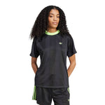 adidas - Women's Adicolor Football Jacquard T-Shirt (JV9645)