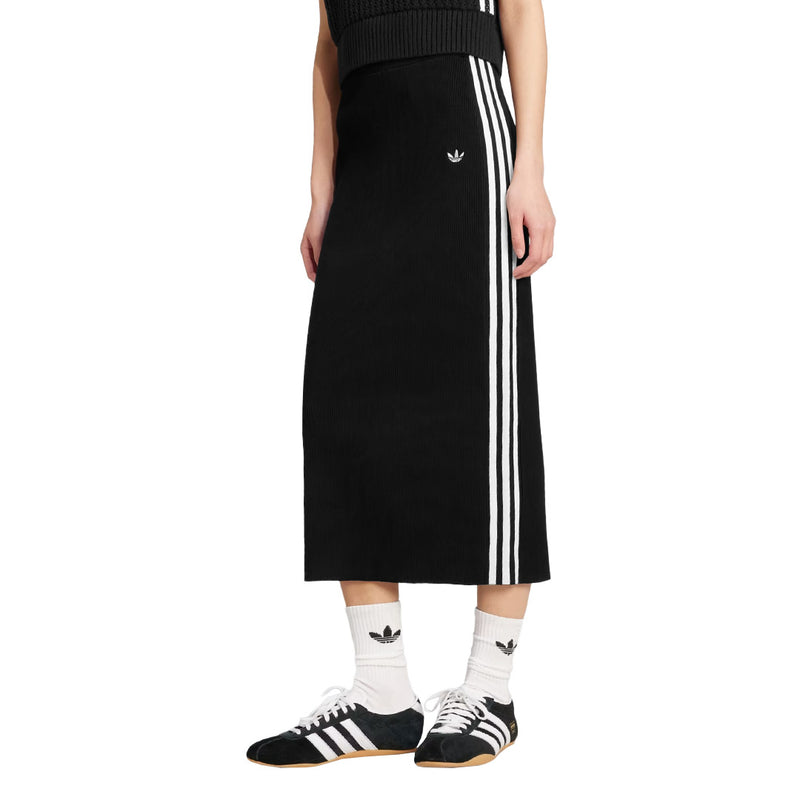 adidas - Women's Adicolor Knit 3-Stripes Skirt (JW2661)