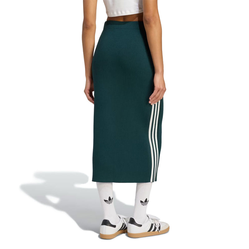 adidas - Women's Adicolor Knit 3-Stripes Skirt (JW2662)