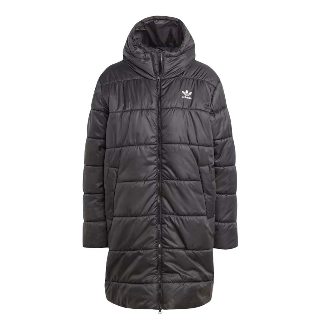 Adidas long padding jacket new arrivals