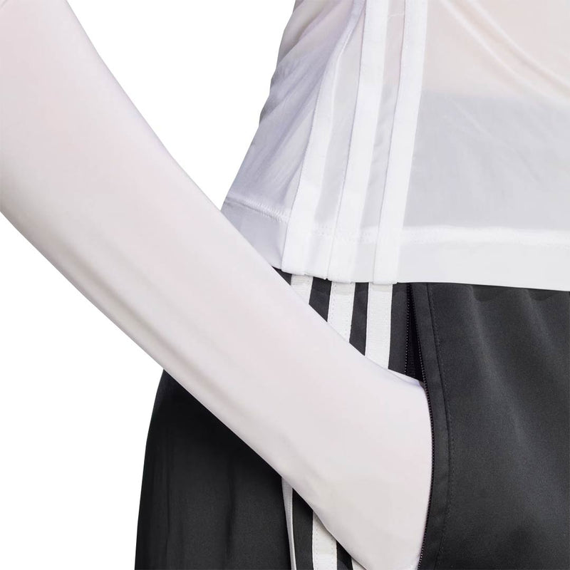 adidas - Women's Adicolor Sheer 3-Stripes Long Sleeve Top (JC5076)
