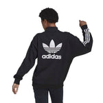 adidas - Sweat-shirt Adicolor Trefoil 1/4 zip pour femme (II6087)