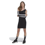 adidas - Robe Adicolor Trefoil à manches longues et découpe pour femme (II6110)