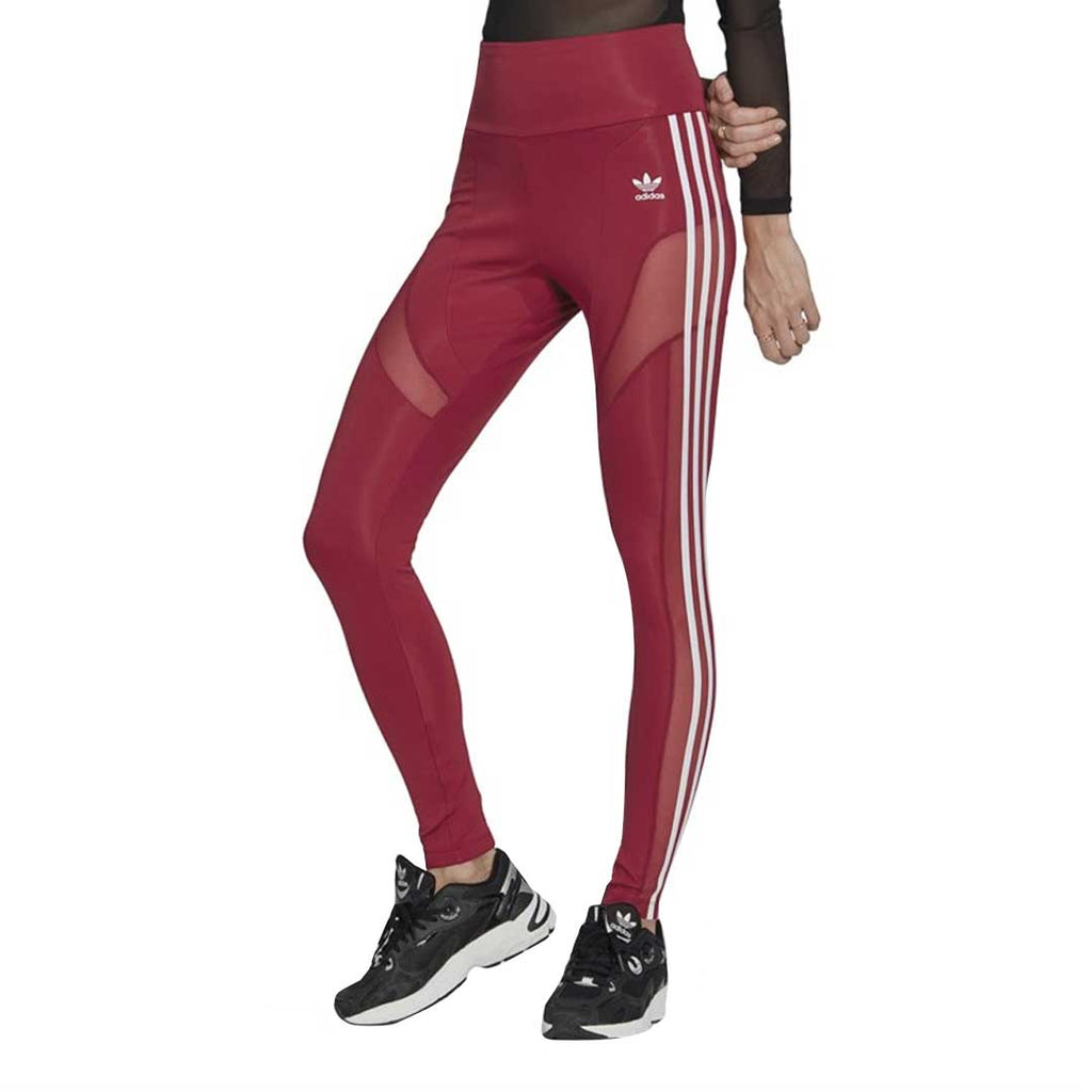 Adidas Women s Adicolor Trefoil Leggings II6094 Bur Wht XXS
