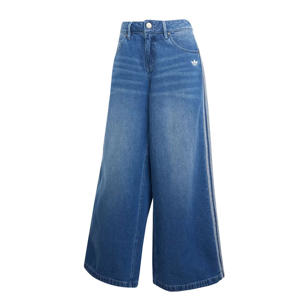 adidas - Women's Adilenium Denim Wide Pant (JV7454) – SVP Sports