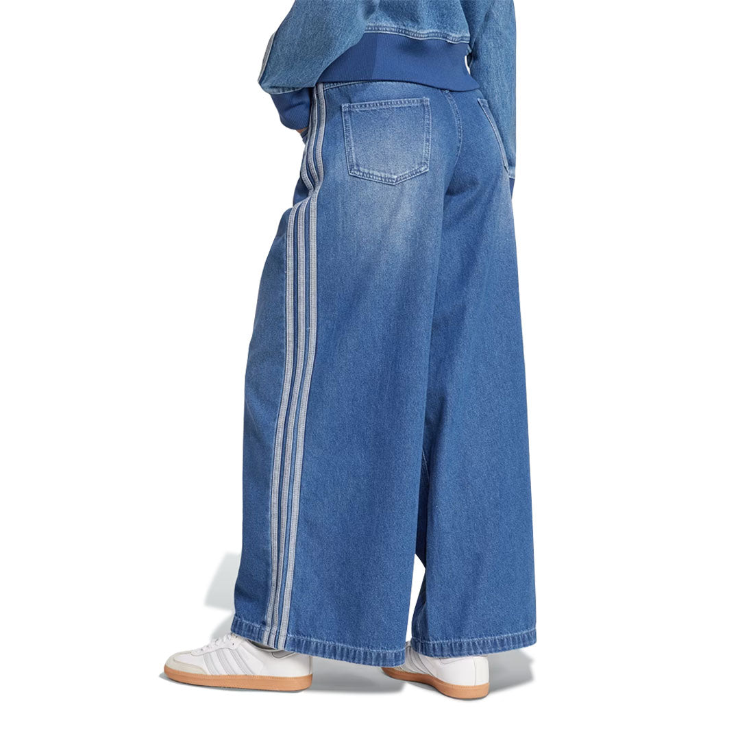 adidas - Women's Adilenium Denim Wide Pant (JV7454) – SVP Sports