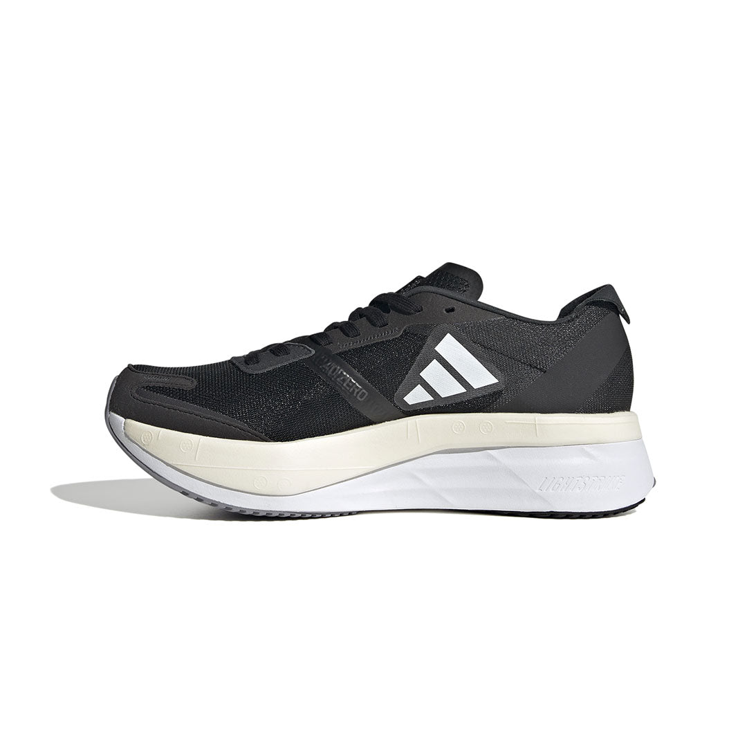 Adidas Women s Adizero Boston 11 Core Black Cloud White Grey Three 8