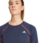 adidas - T-shirt de course à manches longues Adizero pour femme (IK6548)
