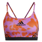 adidas - Women's Aeroreact Light-Support Hyperglam Printed Bra (HJ9694)