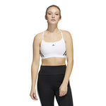 adidas - Women's Aeroreact Training Light-Support 3-Stripes Bra (HC7869)
