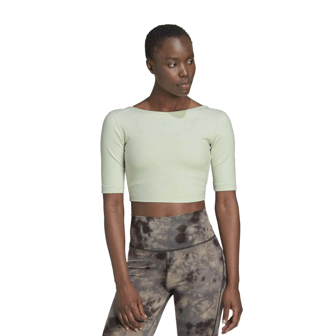 adidas - Women's Aeroready Studio Open-Back T-Shirt (HM7977) – SVP
