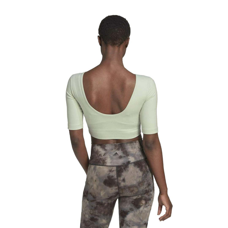 adidas - Women's Aeroready Studio Open-Back T-Shirt (HM7977) – SVP Sports